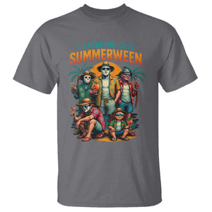 Funny I Freaking Love Summerween T Shirt Horror Halloween Summer TS11 Charcoal Print Your Wear