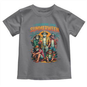 Funny I Freaking Love Summerween Toddler T Shirt Horror Halloween Summer TS11 Charcoal Print Your Wear