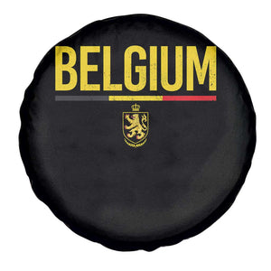 Belgium Belgian Flag Spare Tire Cover Belgian Lion Coat of Arms Belgie Souvenir TS11 Print Your Wear