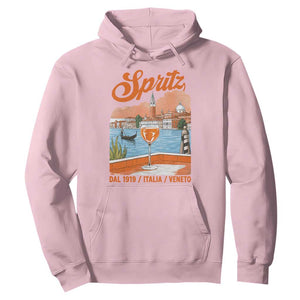 Spritz Veneto Hoodie Italia Vintage Orange Wine Cocktail Dal 1919