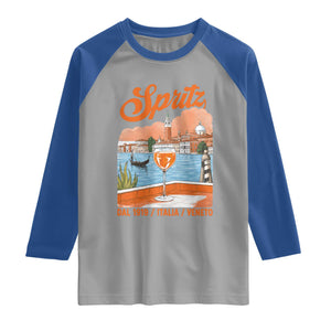 Spritz Veneto Raglan Shirt Italia Vintage Orange Wine Cocktail Dal 1919
