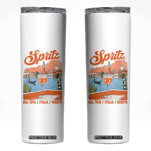 Spritz Veneto Skinny Tumbler Italia Vintage Orange Wine Cocktail Dal 1919