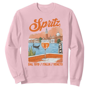Spritz Veneto Sweatshirt Italia Vintage Orange Wine Cocktail Dal 1919