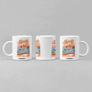 Spritz Veneto Coffee Mug Italia Vintage Orange Wine Cocktail Dal 1919