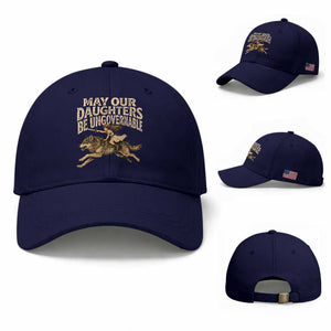 May Our Daughters Be Ungovernable Feminist Girl Baseball Cap