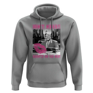Funny Trump Hoodie Don't Worry Daddy's On His Way Pink Car TS11 Sport Gray Print Your Wear