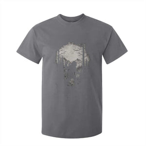 Funny Bigfoot Hiking Night Stroll Mountain Forest T Shirt For Kid TS11 Charcoal Print Your Wear