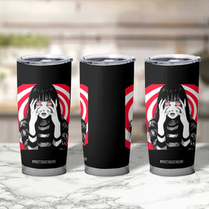 Horror Anime Manga Creepy Goth Japanese Girl Tumbler Cup TS11 Print Your Wear