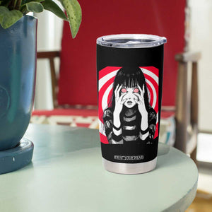 Horror Anime Manga Creepy Goth Japanese Girl Tumbler Cup TS11 Print Your Wear