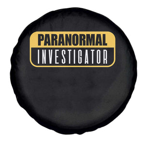 Paranormal Investigator Ghost Hunting Spare Tire Cover EVP Halloween Ghost Researchers TS11 Print Your Wear
