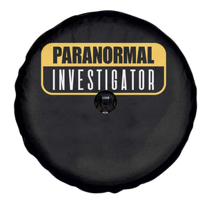 Paranormal Investigator Ghost Hunting Spare Tire Cover EVP Halloween Ghost Researchers TS11 Print Your Wear