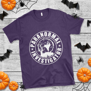 Paranormal Investigator Ghost Hunting T Shirt EVP Halloween TS11 Purple Print Your Wear