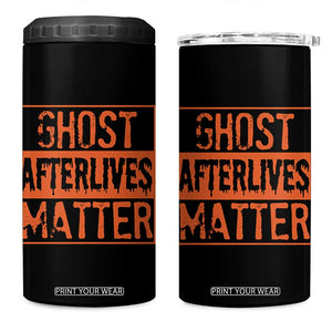 Funny Ghost Hunting 4 in 1 Can Cooler Tumbler Ghost Afterlives Matter Paranormal Investigator Halloween TS11 One Size: 16 oz Black Print Your Wear