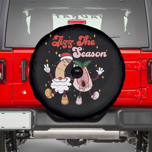 Dirty Christmas Jizz The Season Spare Tire Cover Funny Xmas Inappropriate Adult Humor TS11 Black Print Your Wear