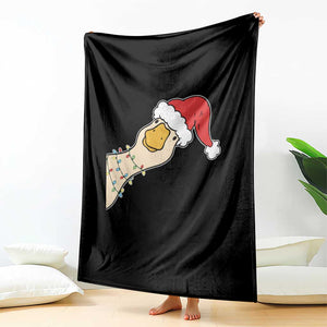 Funny Christmas Silly Goose Festive Holiday Throw Blanket TS11 Print Your Wear