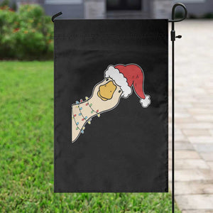 Funny Christmas Silly Goose Festive Holiday Garden Flag TS11 Print Your Wear