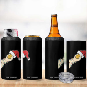 Funny Christmas Silly Goose Festive Holiday 4 in 1 Can Cooler Tumbler TS11 Print Your Wear