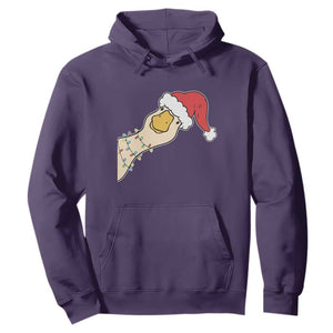 Funny Christmas Silly Goose Festive Holiday Hoodie TS11 Purple Print Your Wear
