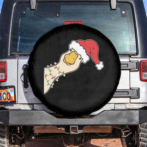 Funny Christmas Silly Goose Festive Holiday Spare Tire Cover TS11 No hole Black Print Your Wear