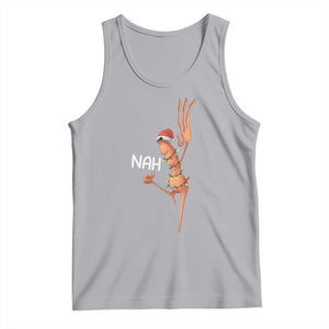 Funny Marcus The Worm Christmas Nah Tank Top TS11 Athletic Heather Print Your Wear