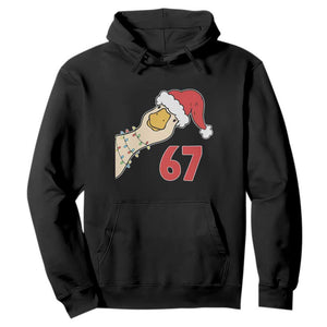 Funny Christmas Silly Goose 67 Meme Festive Holiday Hoodie TS11 Black Print Your Wear
