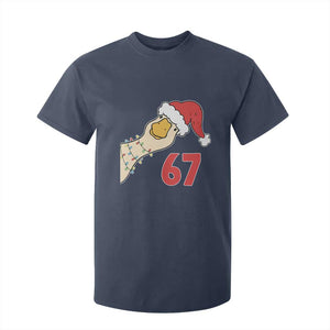 Funny Christmas Silly Goose 67 Meme Festive Holiday T Shirt For Kid TS11 Navy Print Your Wear