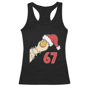 Funny Christmas Silly Goose 67 Meme Festive Holiday Racerback Tank Top TS11 Black Print Your Wear