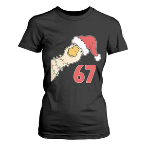 Funny Christmas Silly Goose 67 Meme Festive Holiday T Shirt For Women TS11 Black Print Your Wear