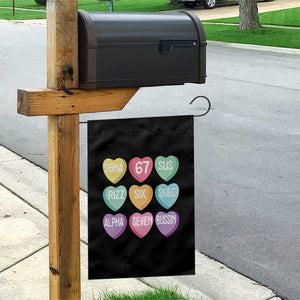 Funny Valentines Day 67 Meme Six Seven Sigma Rizz Heart Kids Garden Flag TS11 Print Your Wear
