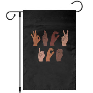 Funny Fuck Hand Sign Language Anti Deportation Garden Flag Chinga La Migra TS11 Black Print Your Wear