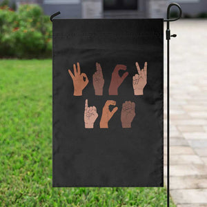 Funny Fuck Hand Sign Language Anti Deportation Garden Flag Chinga La Migra TS11 Print Your Wear