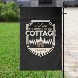 I Am Coming To The Cottage Garden Flag Funny Romance Hockey TS11 Print Your Wear