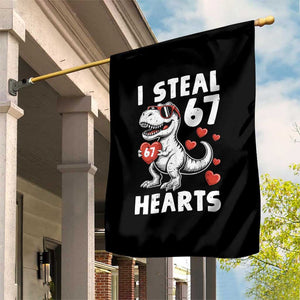 Funny I Steal 67 Hearts Valentines Day Six Seven Meme Garden Flag TS11 Print Your Wear