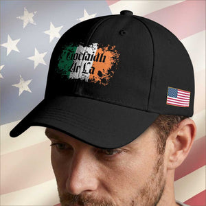 Tiocfaidh Ar La Baseball Cap Vintage Irish Ireland Flag TS11 Print Your Wear