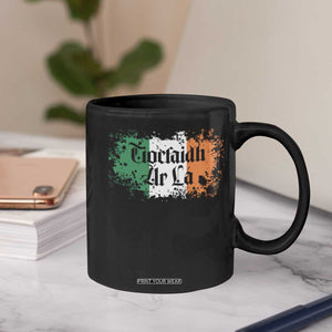 Tiocfaidh Ar La Coffee Mug Vintage Irish Ireland Flag TS11 Print Your Wear