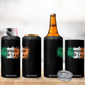Tiocfaidh Ar La 4 in 1 Can Cooler Tumbler Vintage Irish Ireland Flag TS11 Print Your Wear