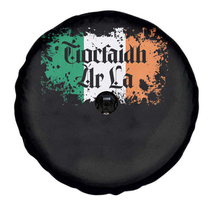 Tiocfaidh Ar La Spare Tire Cover Vintage Irish Ireland Flag TS11 Print Your Wear