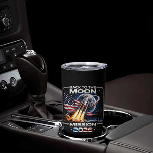 Back To The Moon Mission 2026 Tumbler Cup Rocket Launch Moon Space Program TS11 Print Your Wear