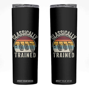 Classically Trained Car Skinny Tumbler Funny Manual Transmission Driver TS11 Black Print Your Wear