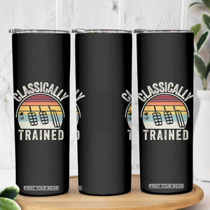 Classically Trained Car Skinny Tumbler Funny Manual Transmission Driver TS11 Print Your Wear