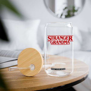 Stranger Grandma Glass Can Funny Grandmother Movie Gift TS11 Print Your Wear