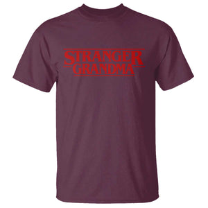 Stranger Grandma T Shirt Funny Grandmother Movie Gift TS11 Maroon Print Your Wear