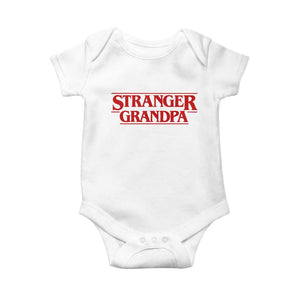 Stranger Grandpa Baby Onesie Funny Grandfather Movie Gift TS11 White Print Your Wear