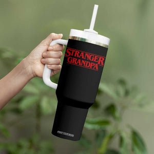 Stranger Grandpa Tumbler With Handle Funny Grandfather Movie Gift TS11 Print Your Wear