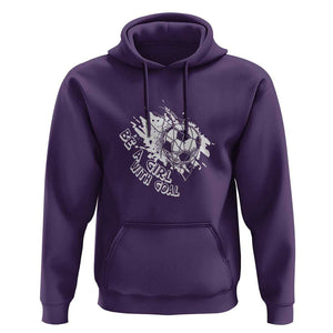 Soccer Lover Hoodie Be A Girl With Goals Football Funny Sayings TS11 Purple Print Your Wear