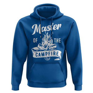 Camping Lover Hoodie Master Of The Campfire Camper Outdoor Activity TS11 Royal Blue Print Your Wear