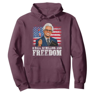 8 Ball 2 Million Dollars And Freedom Hoodie Billy Meme Baby 4th of July