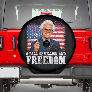 8 Ball 2 Million Dollars And Freedom Spare Tire Cover Billy Meme Baby 4th of July