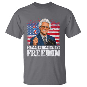 8 Ball 2 Million Dollars And Freedom T Shirt Billy Meme Baby 4th of July