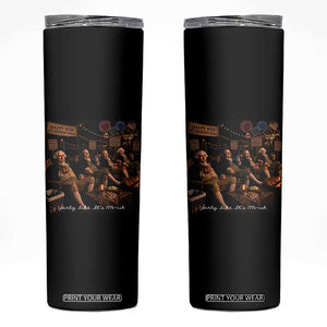 Party Like It Is 1776 Founding Father Skinny Tumbler Funny 4th of July Meme